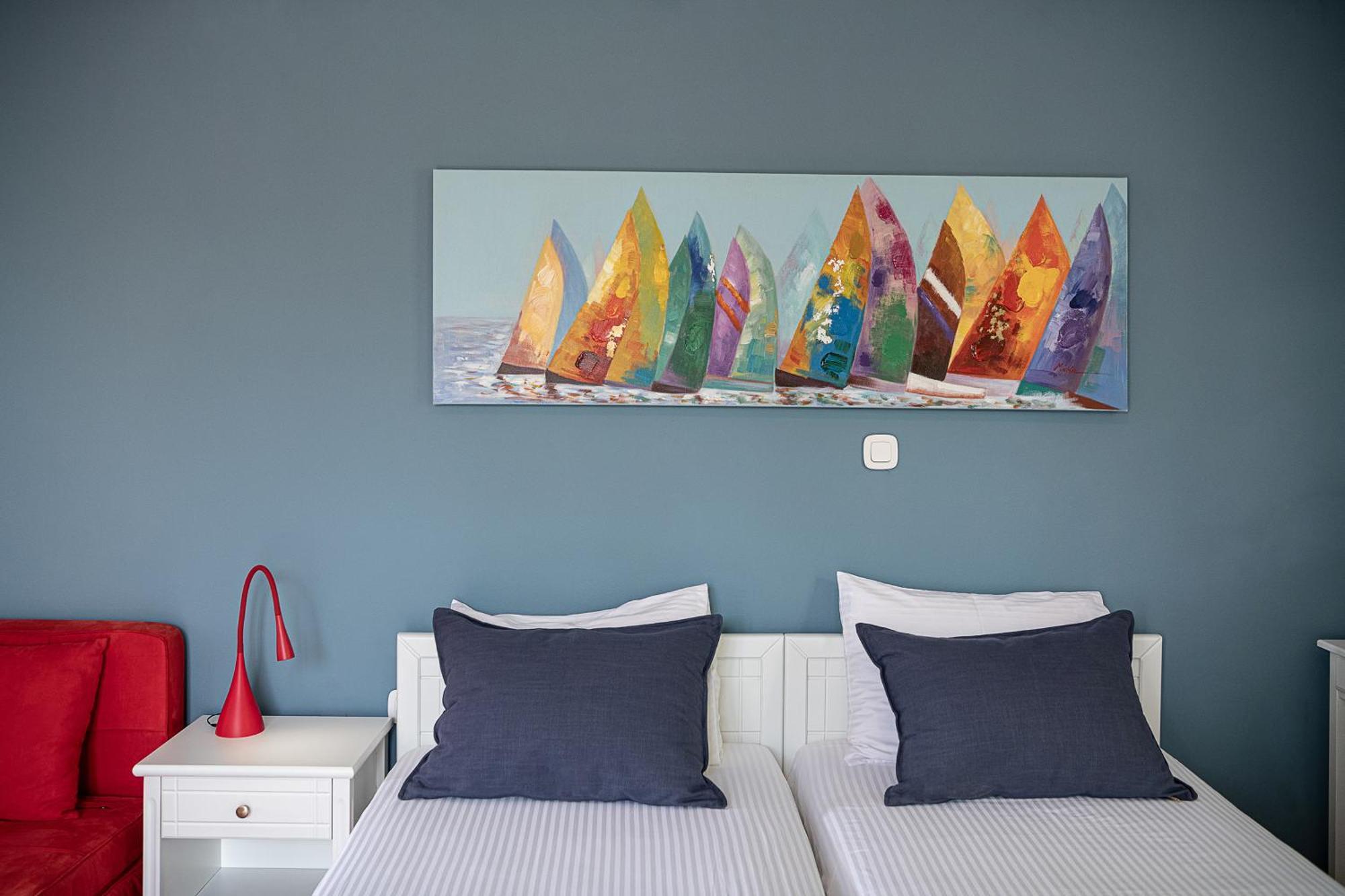 Elena Seafront Luxury Apartments Almirida Kamer foto