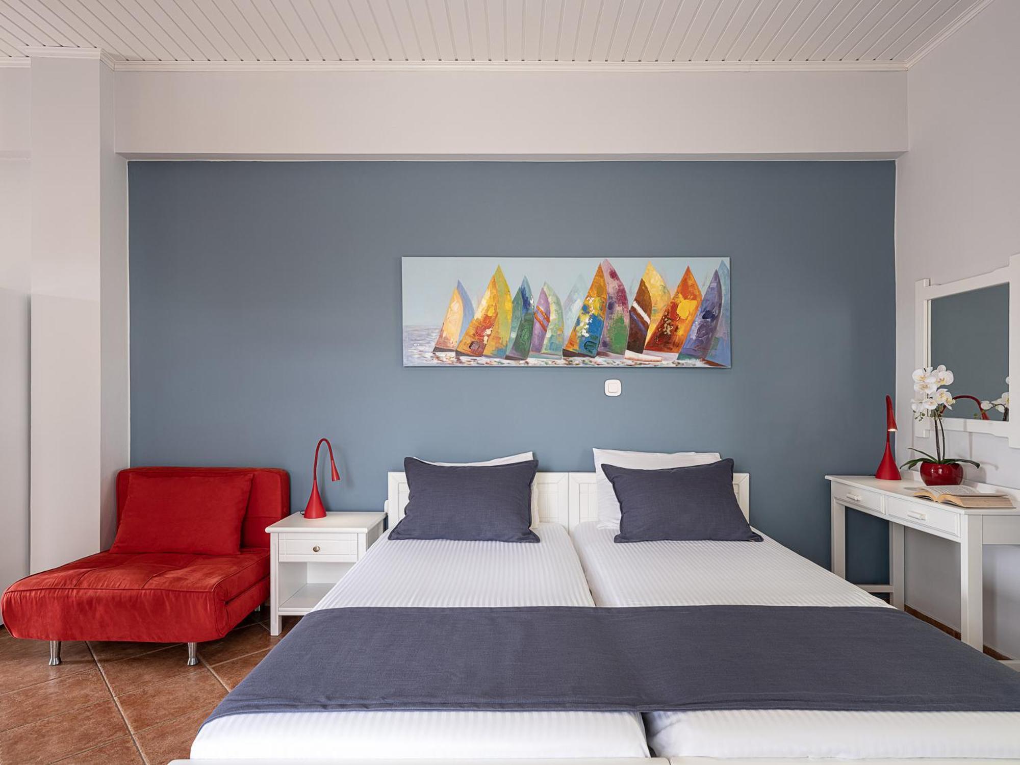 Elena Seafront Luxury Apartments Almirida Kamer foto