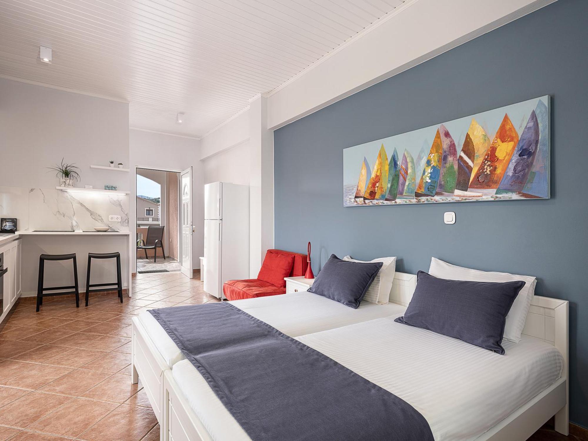 Elena Seafront Luxury Apartments Almirida Kamer foto
