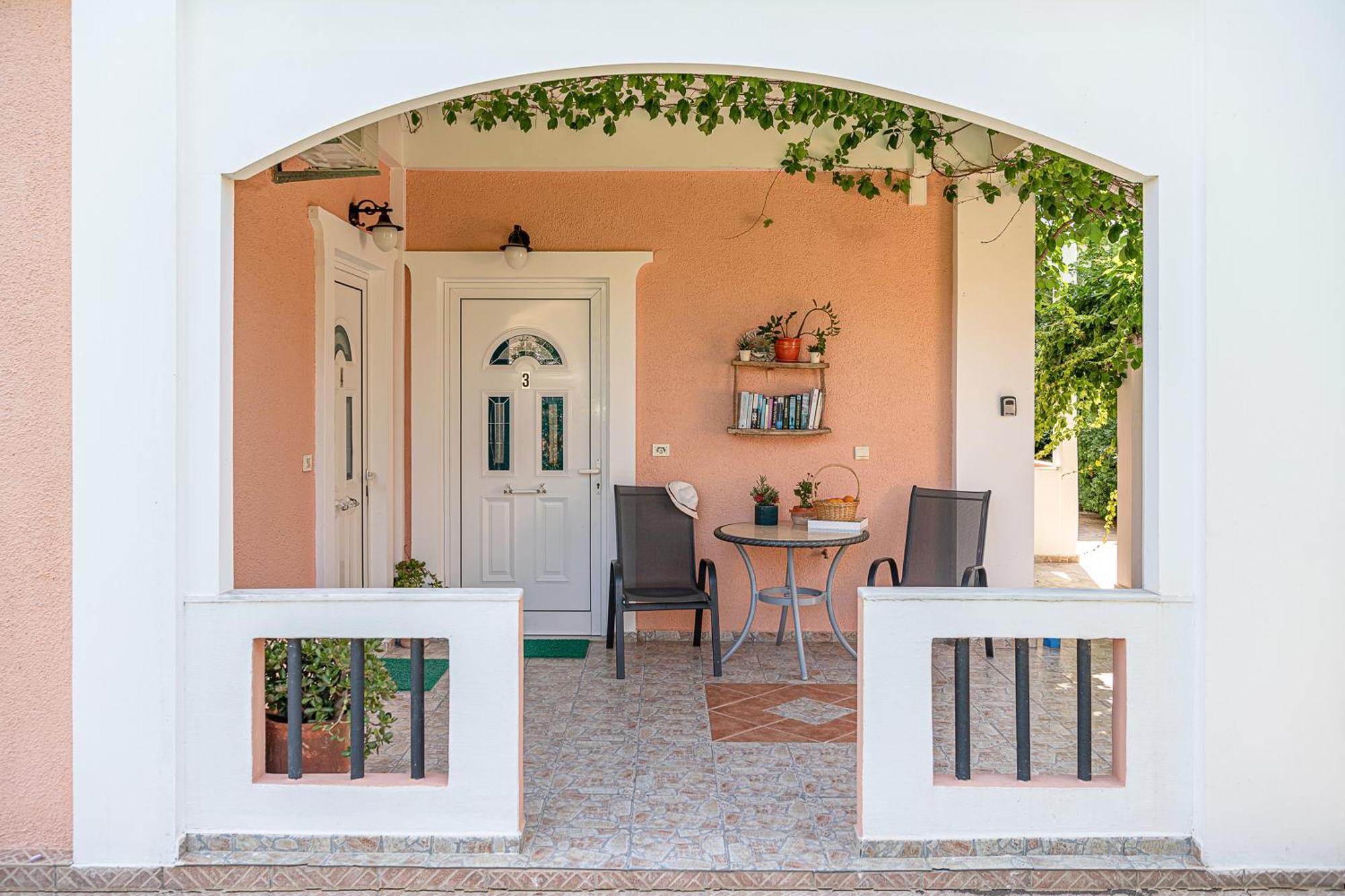 Elena Seafront Luxury Apartments Almirida Kamer foto