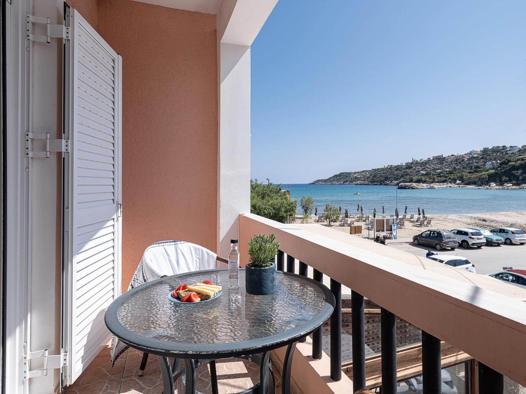 Elena Seafront Luxury Apartments Almirida Buitenkant foto