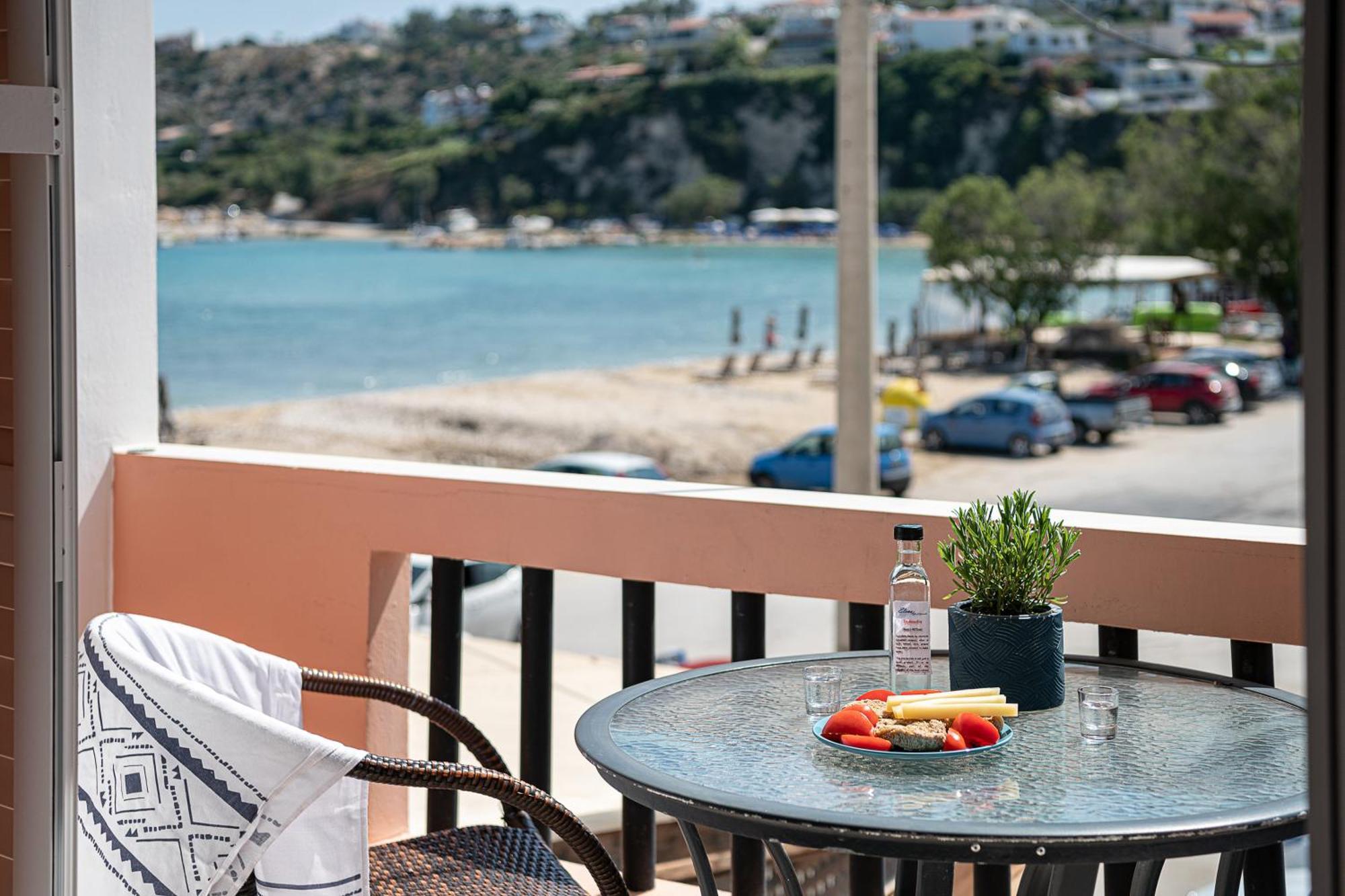 Elena Seafront Luxury Apartments Almirida Buitenkant foto