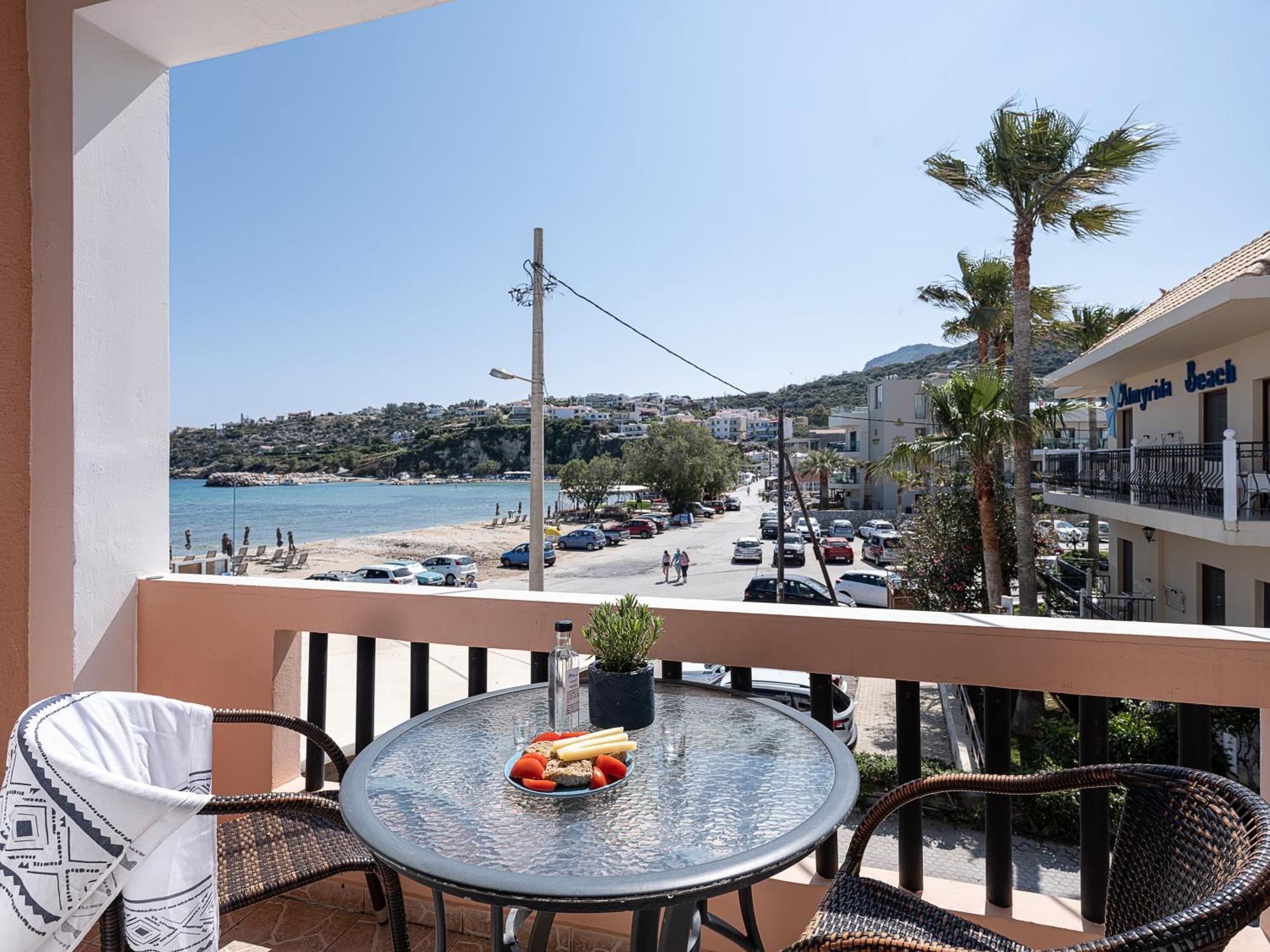 Elena Seafront Luxury Apartments Almirida Buitenkant foto