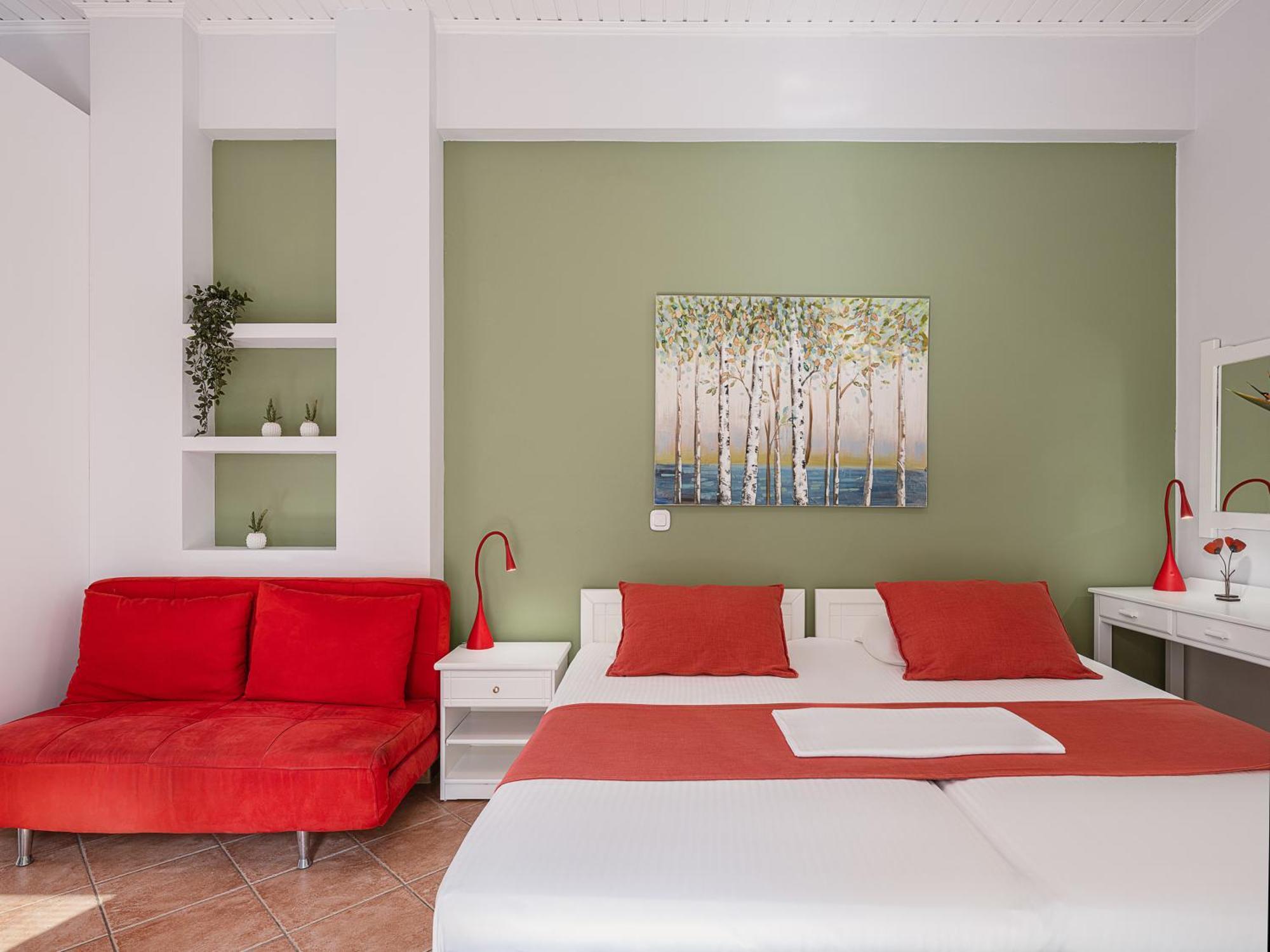 Elena Seafront Luxury Apartments Almirida Buitenkant foto