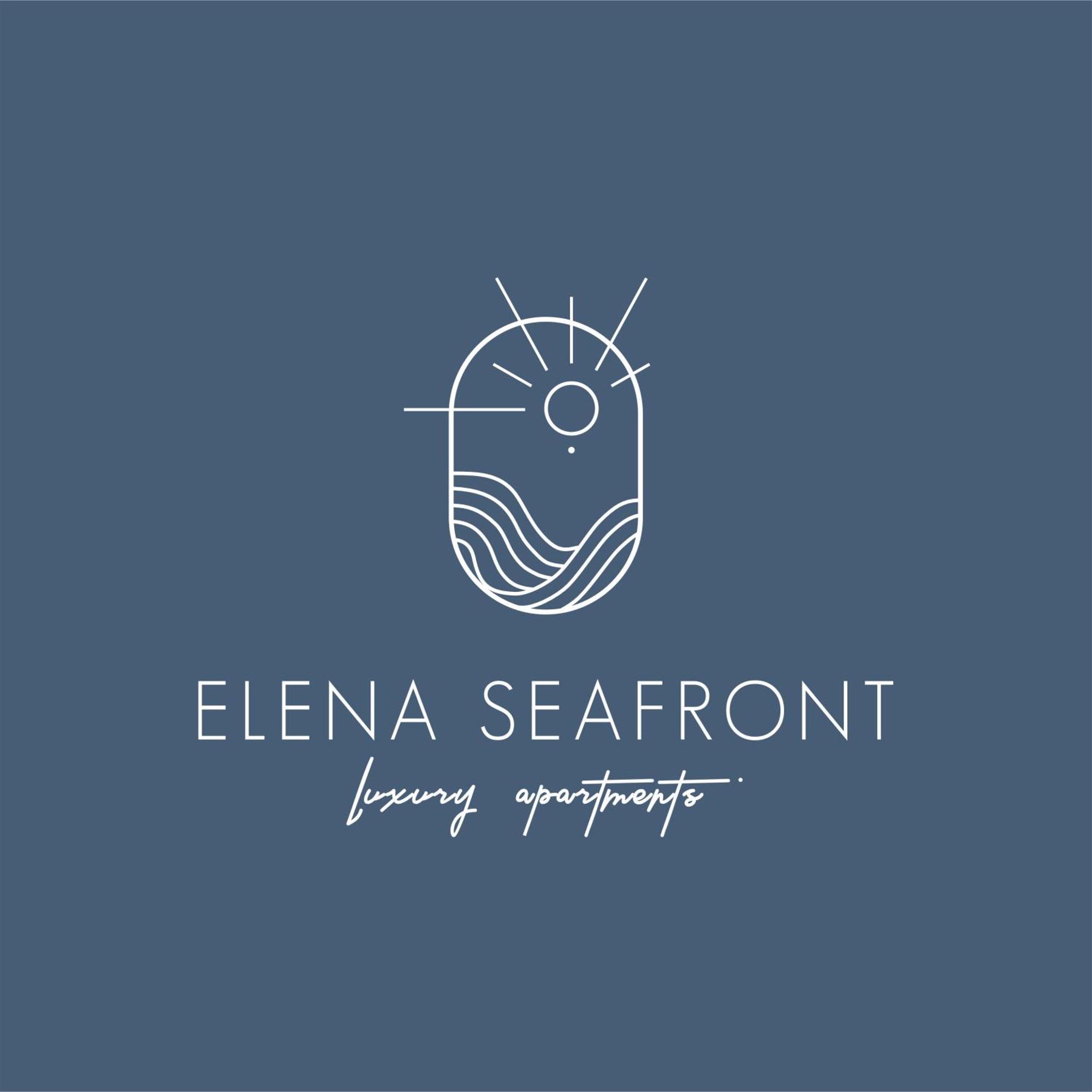 Elena Seafront Luxury Apartments Almirida Buitenkant foto